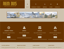 Tablet Screenshot of busesrembus.cl
